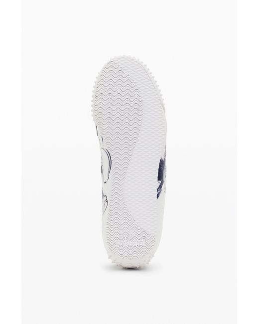 Desigual White Mickey Mouse Sneakers
