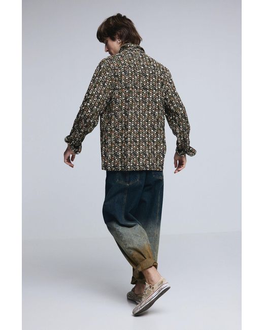 Desigual Gray Shirt For Jacquard for men