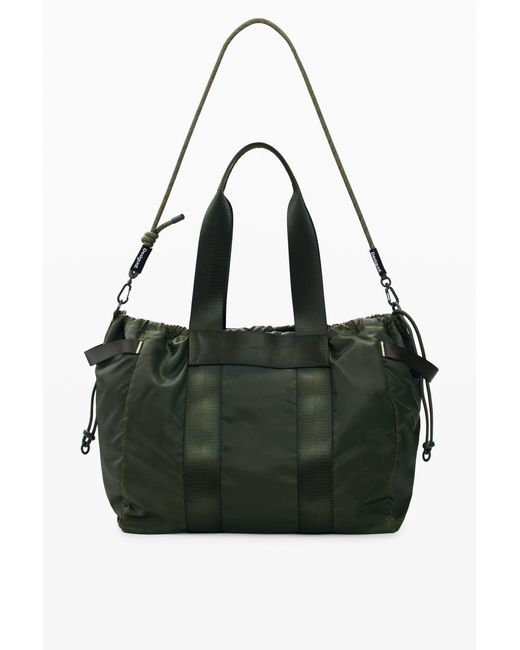 Desigual Black Large Shopper Bag, Polyamide