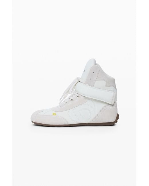 Desigual White Leather Sneaker, Cow Leather