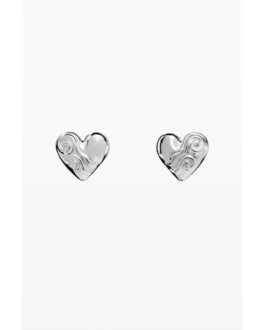 Desigual Black Heart Zalio Earrings