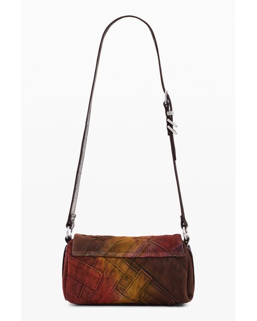 Borsa Denim Patch, Donna, Cotone di Desigual in White