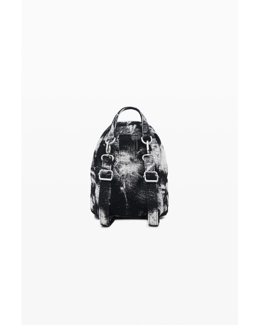 Desigual Black Small Backpack With Buckles