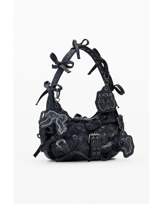 Desigual Black Y2K María Escoté Bag