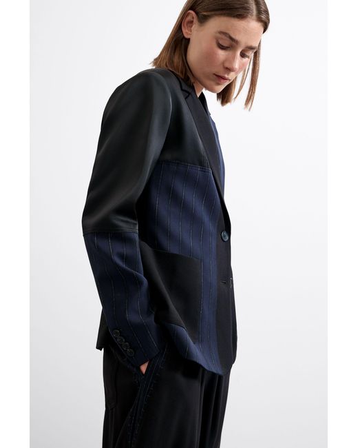 Desigual Blue Regular Blazer