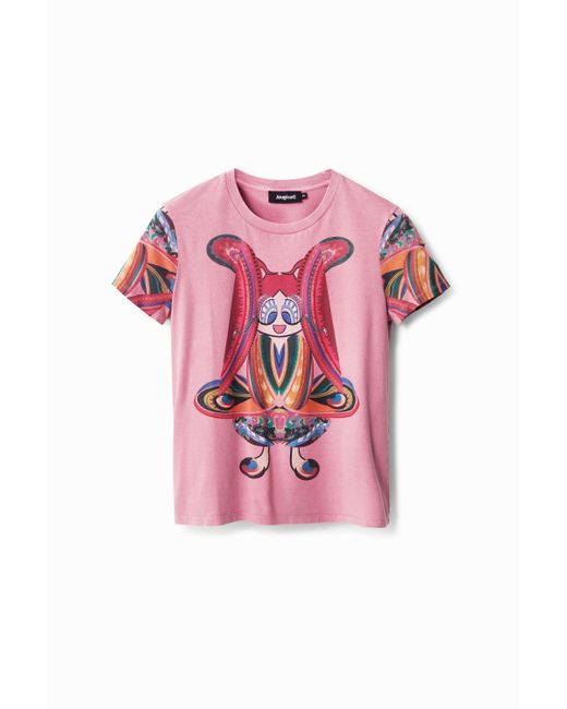 Camiseta M. Christian Lacroix Desigual de color Pink