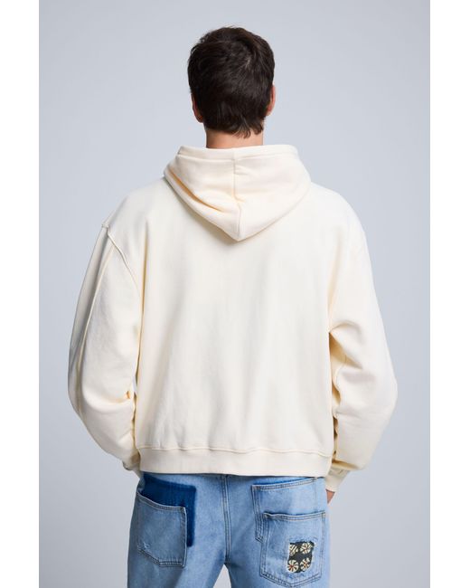 Desigual Blue Printed Sweatshirt, Cotton for men