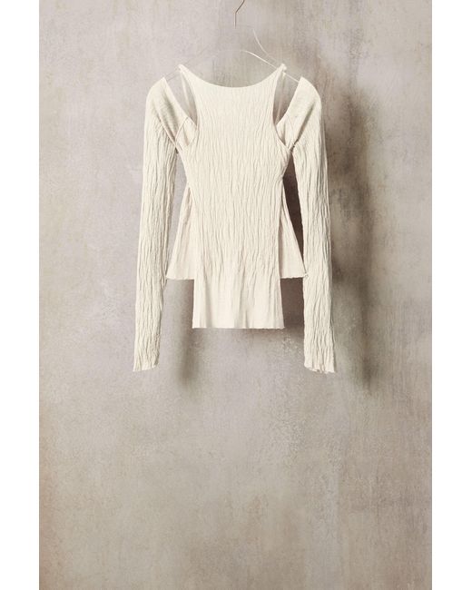 Desigual Natural Detachable Studio T-Shirt