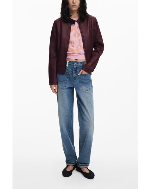Light Jackets Desigual de color Red