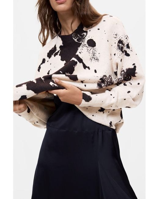 Desigual Blue Printed Sweater