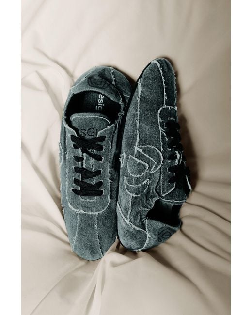 Desigual Black Denim Studio Logo Sneaker, Cotton