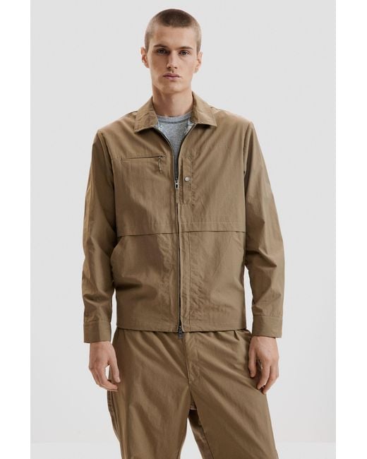 Desigual Brown Technical Knit Jacket, Polyamide for men