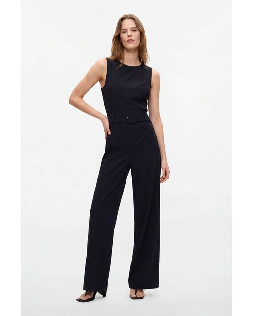 Desigual Blue Long 2-In-1 Jumpsuit, Polyester