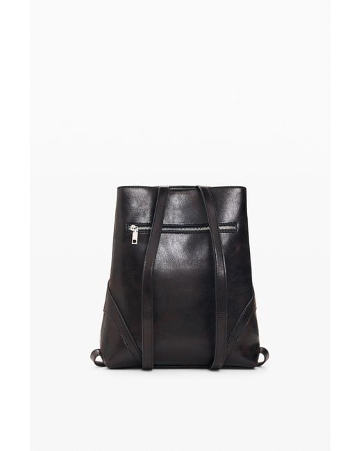 Desigual Black Mini Small Backpack, Polyamide