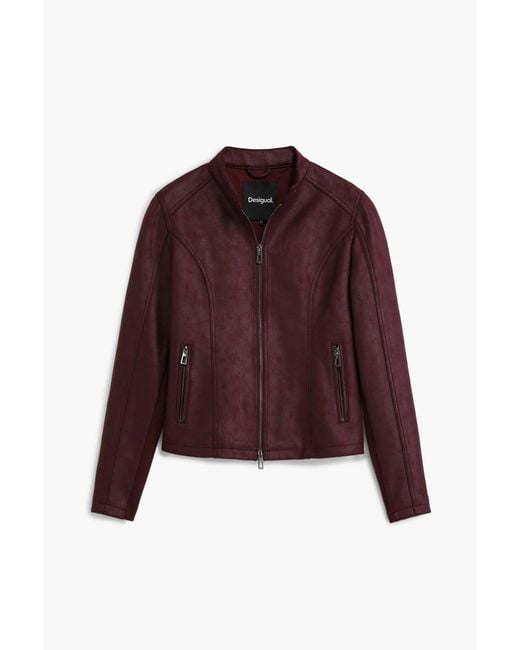 Light Jackets Desigual de color Red