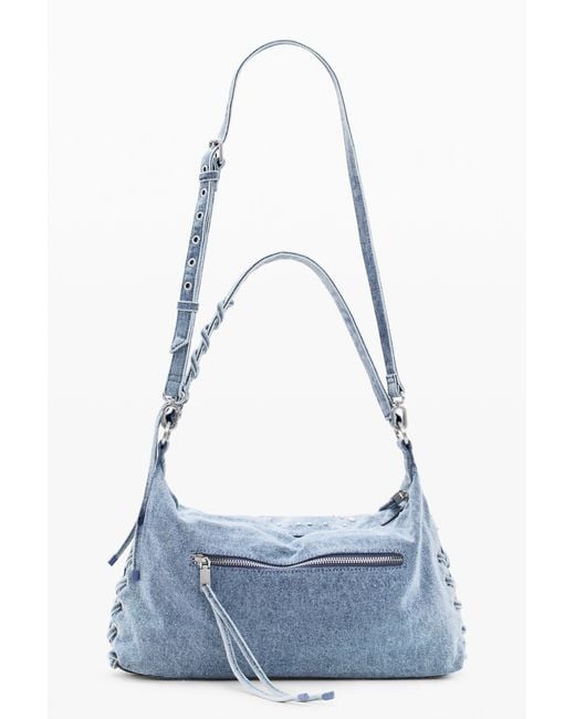 Desigual Blue Medium Denim Bag, Cotton