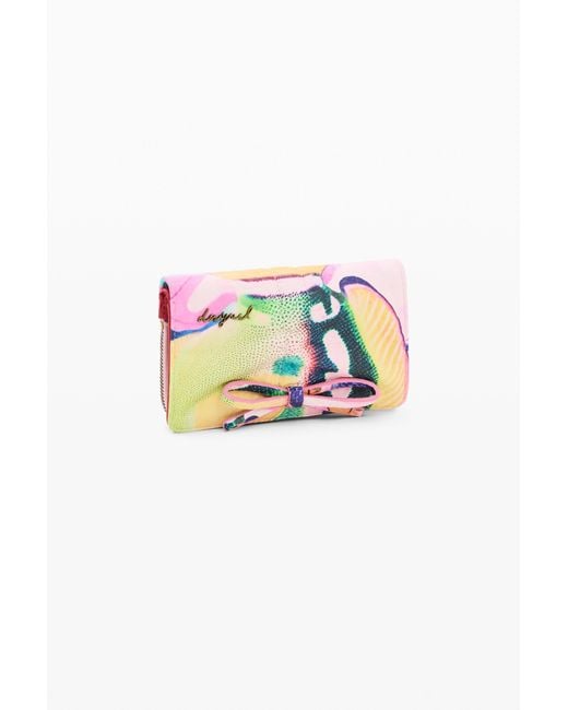 Desigual Multicolor Medium Purse, Polyurethane