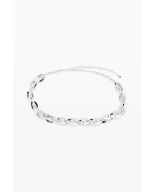 Desigual Black Zalio Chain Belt
