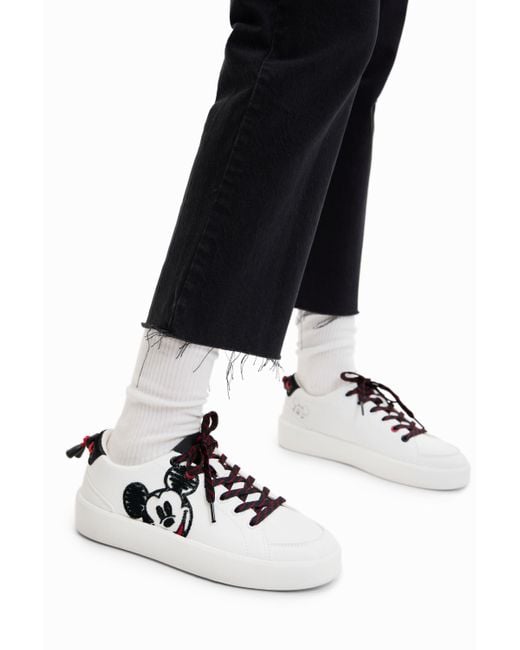 desigual mickey mouse shoes