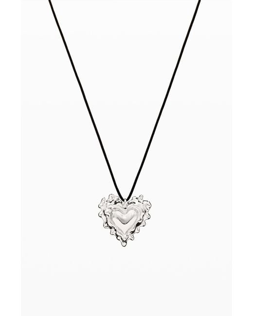 Desigual Black Heart Pendant Zalio