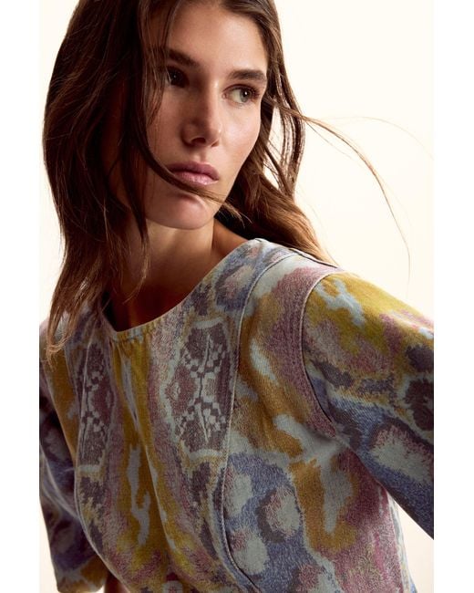 Desigual Natural Tapestry Dress Mr. Christian Lacroix, Cotton