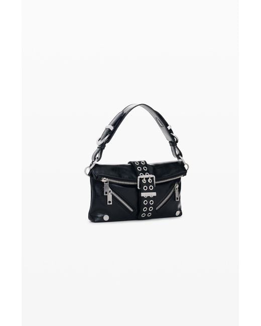 Desigual Blue Buckle Bag Leather Effect, Polyurethane