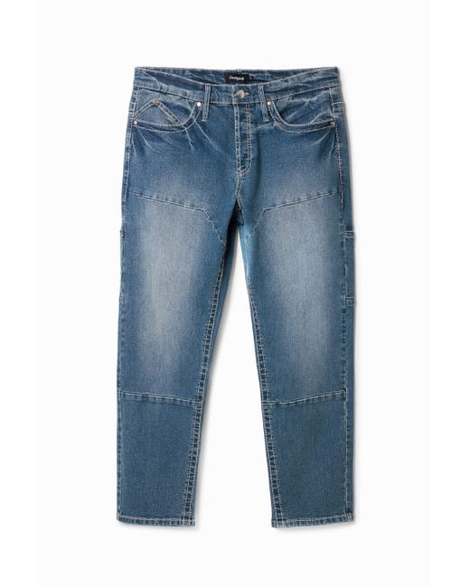 Pantalon Long En Denim Desigual pour homme en coloris Blue