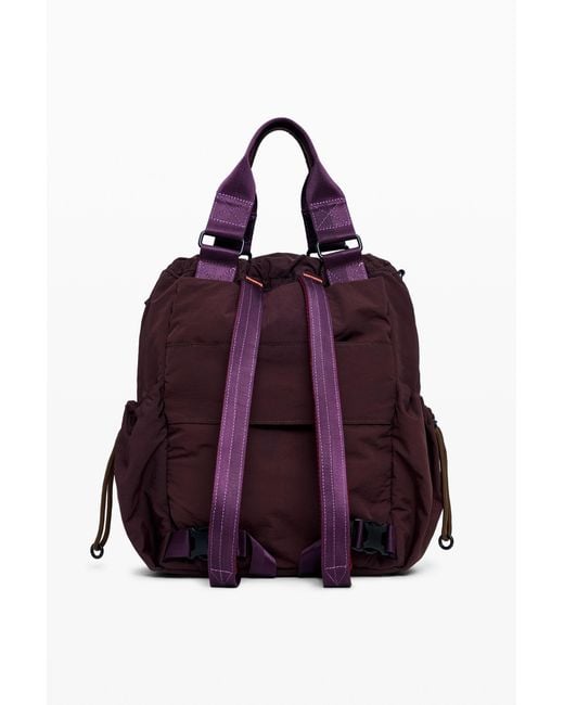Desigual Purple Medium Backpack, Polyamide