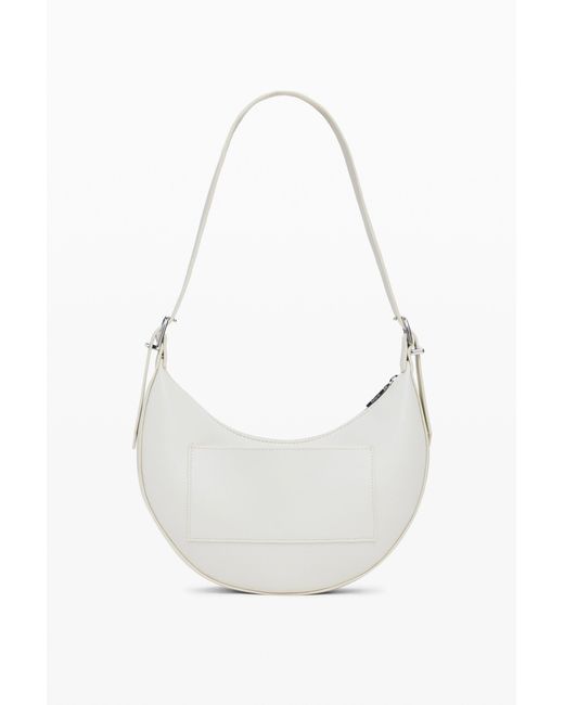 Desigual White Medium Perforated Bag, Polyurethane