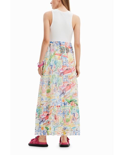 Desigual White Vest_quatro 1000 Dress