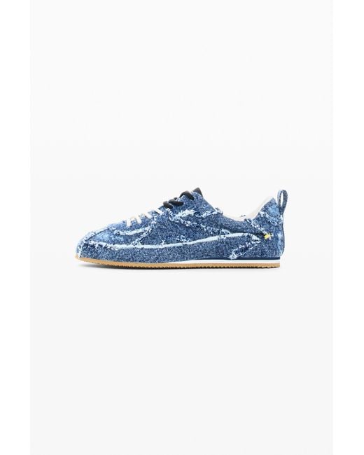 Desigual Blue 100% Cotton Sneakers, Cotton