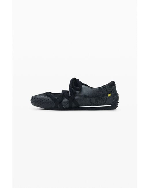 Desigual Black Leather Lace-Up Sneaker, Cow Leather