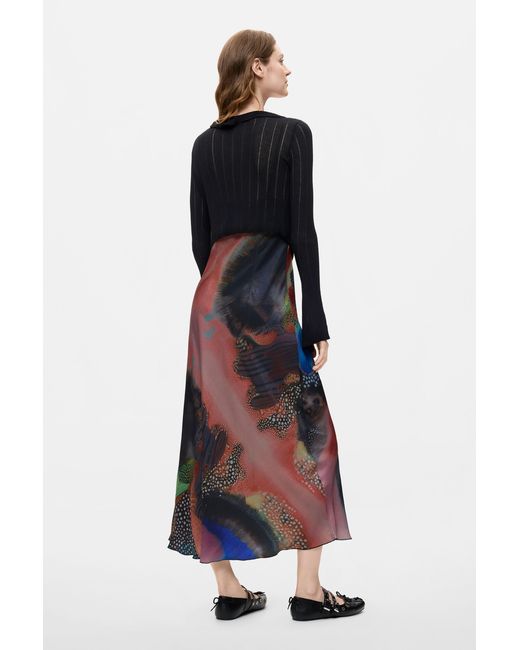Desigual Blue Printed 2-In-1 Dress