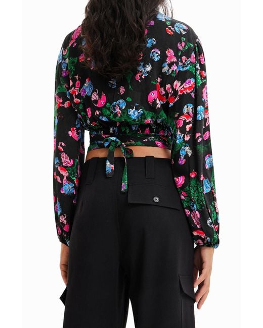 Desigual Blue Blouse