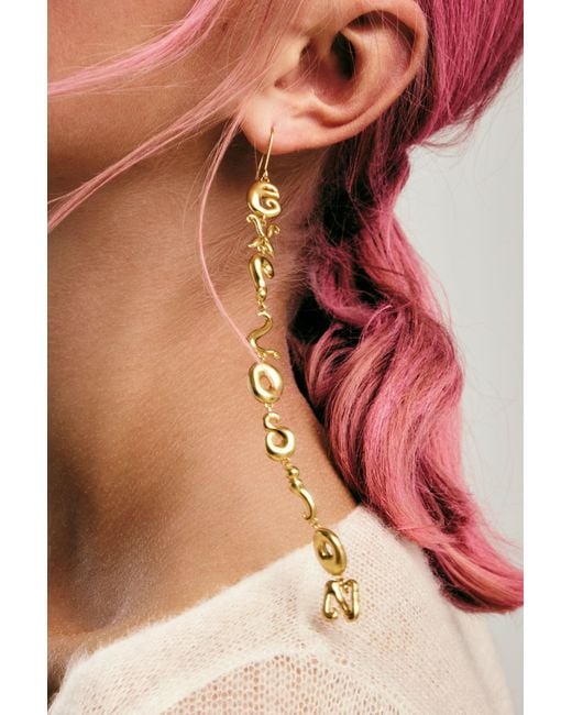 Desigual Multicolor Earrings Love Explosion