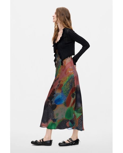 Desigual Blue Printed 2-In-1 Dress
