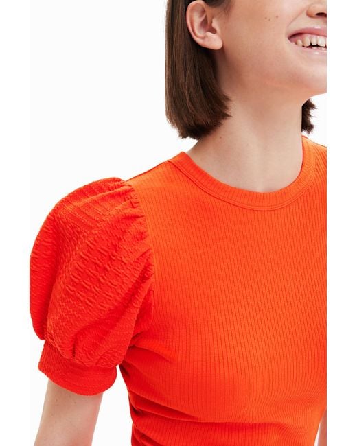 Desigual Red Short Slim Coral Dress