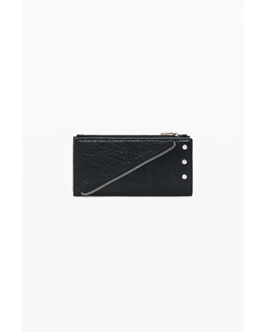 Desigual Black Large Zippered Wallet, Polyurethane