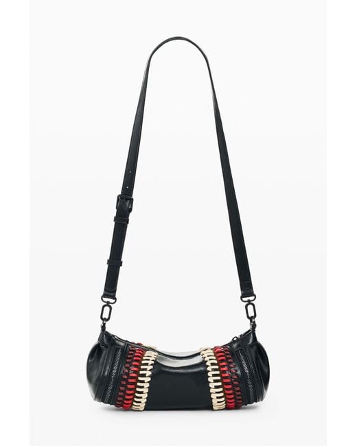 Desigual White Medium Quilted Bag, Polyurethane