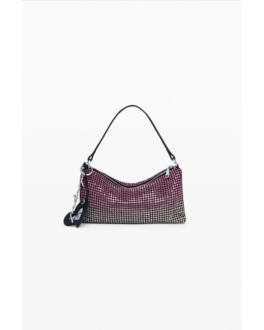 Desigual Purple Small Strassy Bag