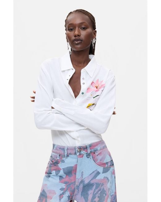 Desigual Blue Jeans, Cotton