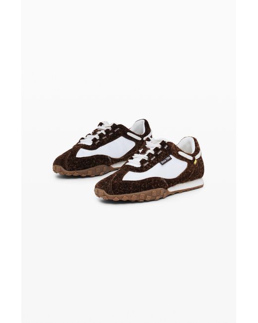 Desigual Black Combined Leather Sneaker