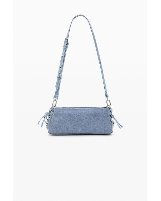 Desigual Blue Small Denim Bag, Cotton
