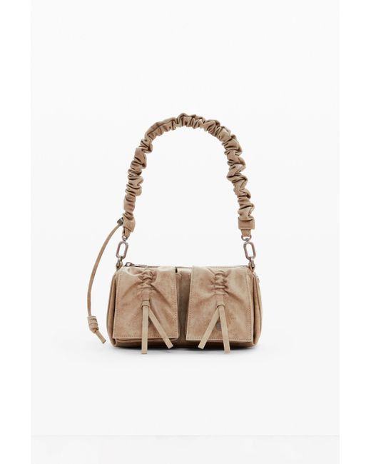 Desigual Natural Small Bag With Bow Pockets