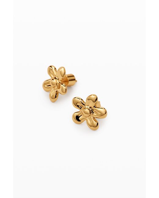 Desigual Multicolor Golden Flower Zalio Earrings