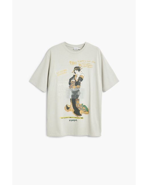 Desigual White 100% Cotton T-Shirt, Cotton for men