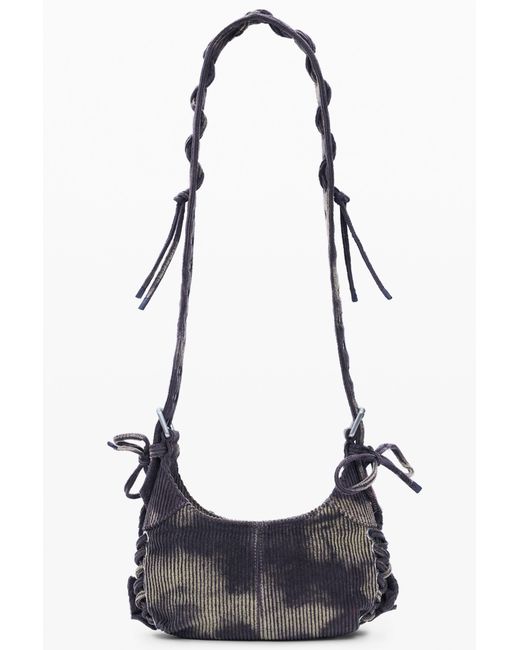 Desigual Black Medium Cotton Bow Bag, Cotton