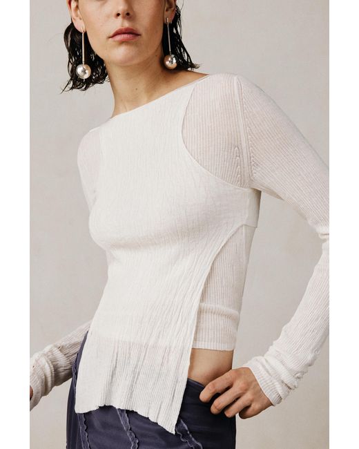 Desigual Natural Detachable Studio T-Shirt