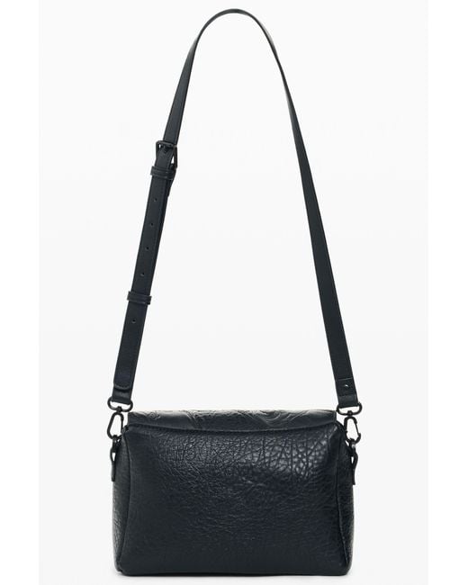 Desigual Black Medium Mickey Bag, Polyurethane
