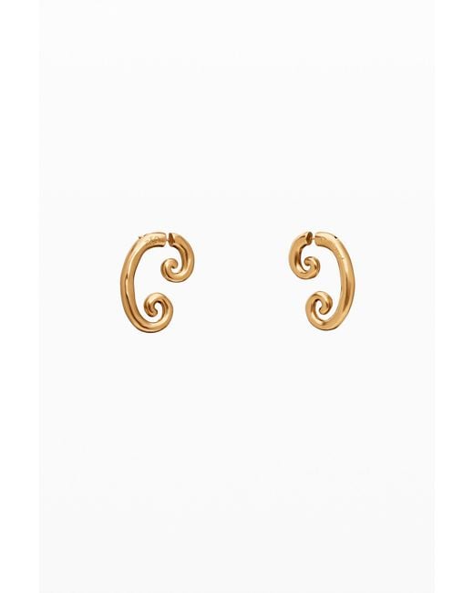 Desigual Multicolor Zalio Spiral Earrings